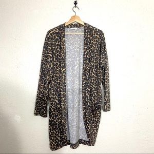 Ivoire Cheetah Print Cardigan